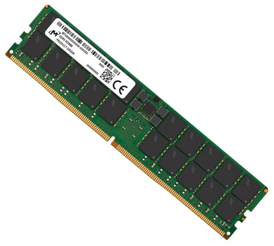 Crucial 96GB (1x96GB) DDR5 RDIMM 4800MHz CL40 2Rx4 ECC Registered Server Data Center Memory 3yr wty Crucial 96GB (1x96GB) DDR5 RDIMM 4800MHz CL40 2Rx4 ECC Registered Server Data Center Memory 3yr wty